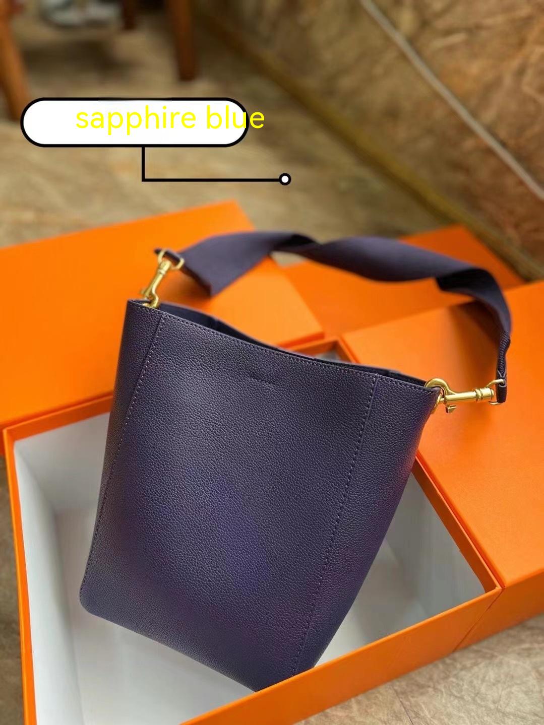 Crossbody Bucket Leather Versatile Tote Handbag